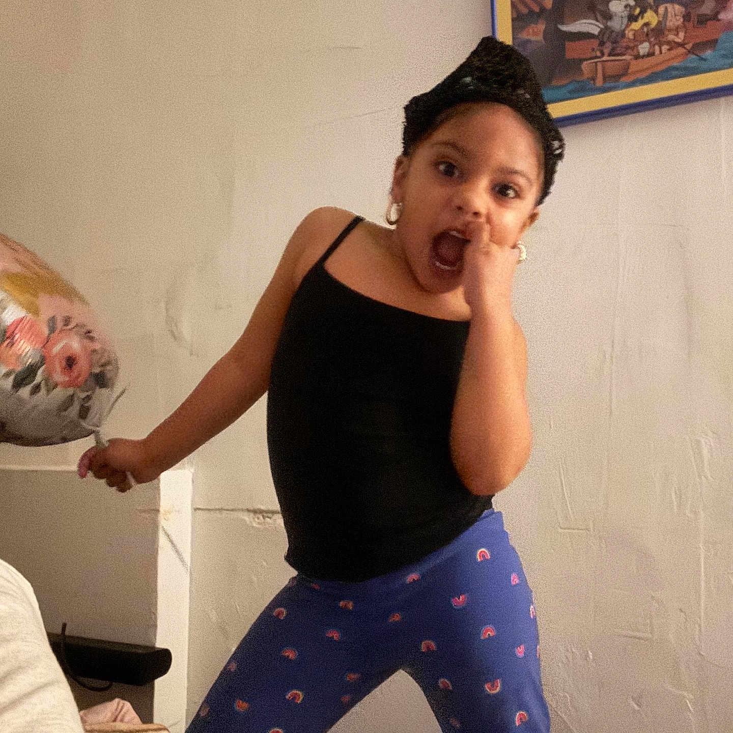 Karediana joined the competition — help win amazing prizes! architecture, art, baby, bodypart, building, child, clothing, face, female, furniture, girl, head, indoors, mouth, painting, pants, person, photography, portrait, teeth