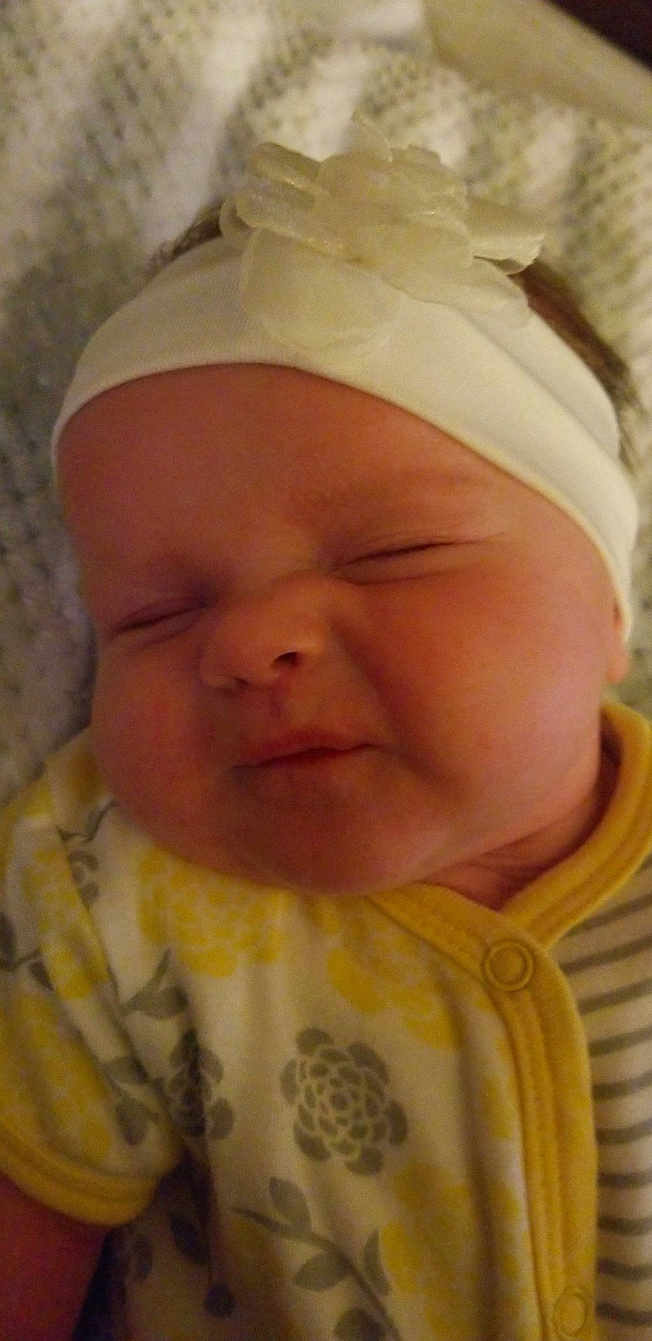 Brighton joined the competition — help win amazing prizes! baby, cheek, child, chin, face, forehead, hair_accessory, head, headband, headgear, lip, mouth, nose, person, skin, toddler