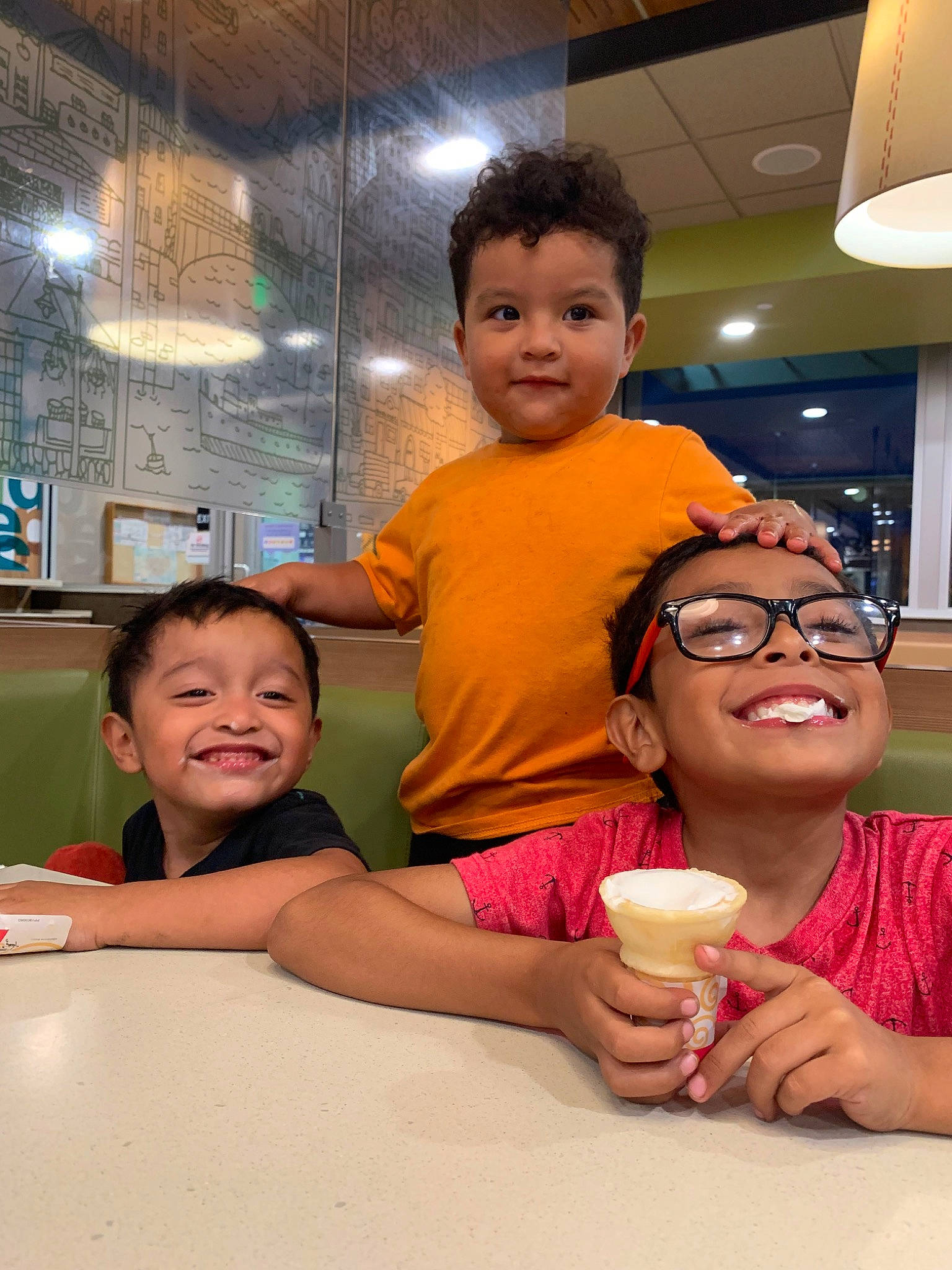 Lionel joined the competition — help win amazing prizes! child, dairy, daughter, fun, happy, joy, leisure, person, smile