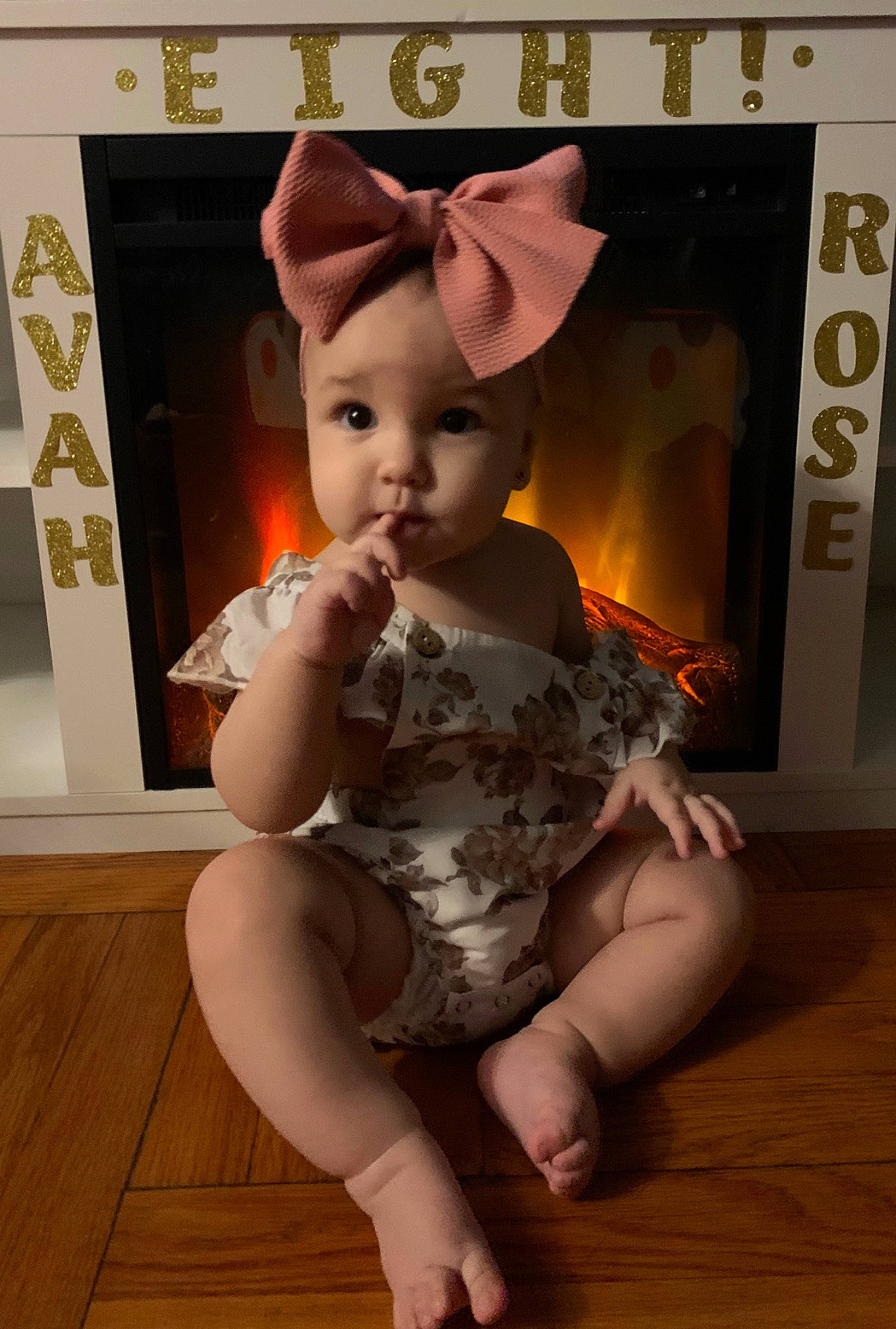 Avah joined the competition — help win amazing prizes! ear, eye, fawn, flooring, foot, fur, hardwood, headwear, human_leg, knee, laminate_flooring, leg, orange, peach, person, pink, skin, tail, thigh, whiskers