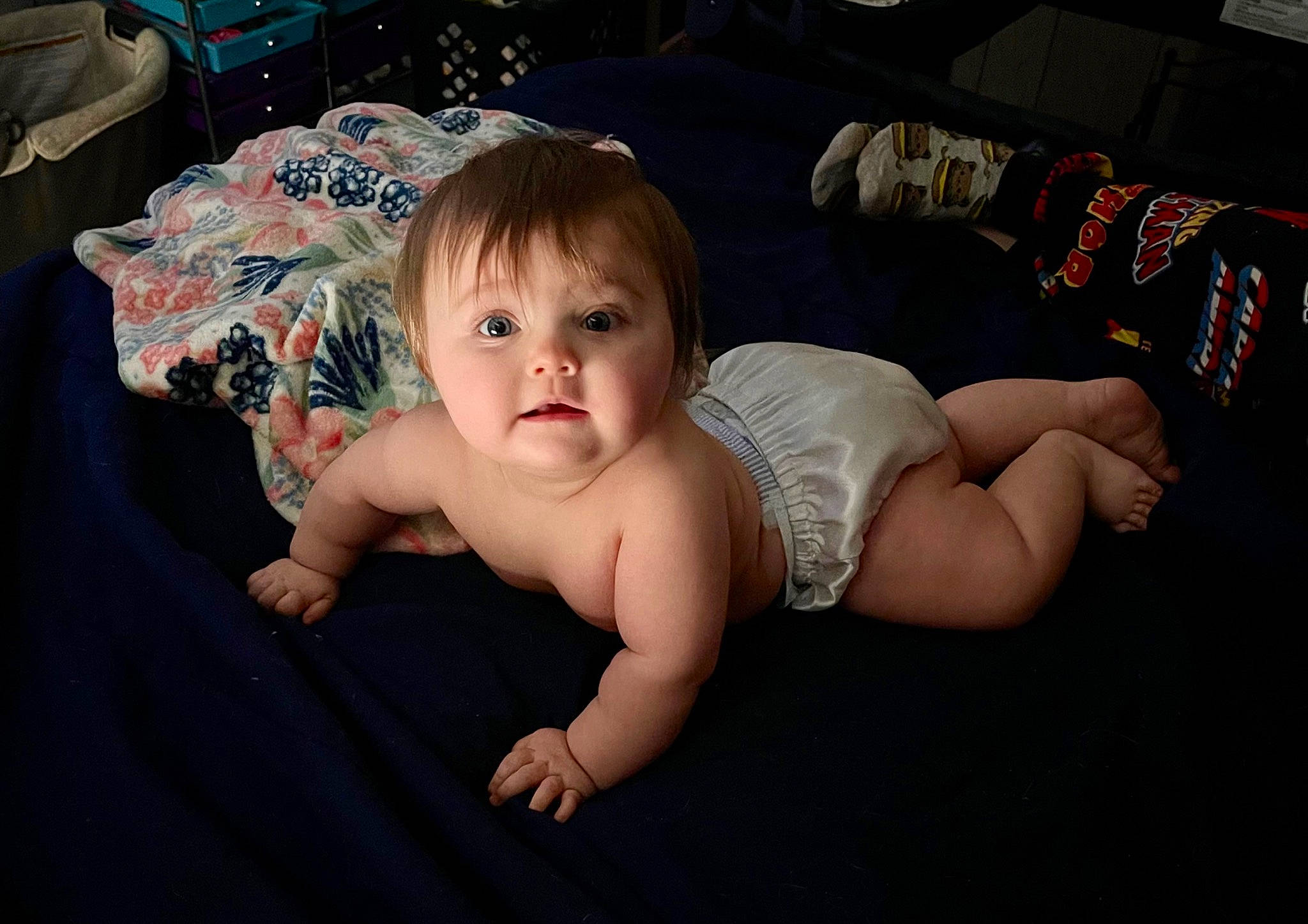 Ripley joined the competition — help win amazing prizes! arm, baby, baby_toddler_clothing, cheek, comfort, eye, finger, flash_photography, flooring, fun, grass, hand, human_body, leg, mammal, mouth, person, skin, thigh, toddler