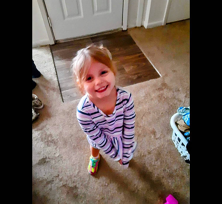 Carolyn joined the competition — help win amazing prizes! baby, child, flash_photography, floor, flooring, fun, happy, hardwood, joy, laminate_flooring, pattern, person, play, portrait_photography, room, sitting, sleeve, smile, t_shirt, toddler