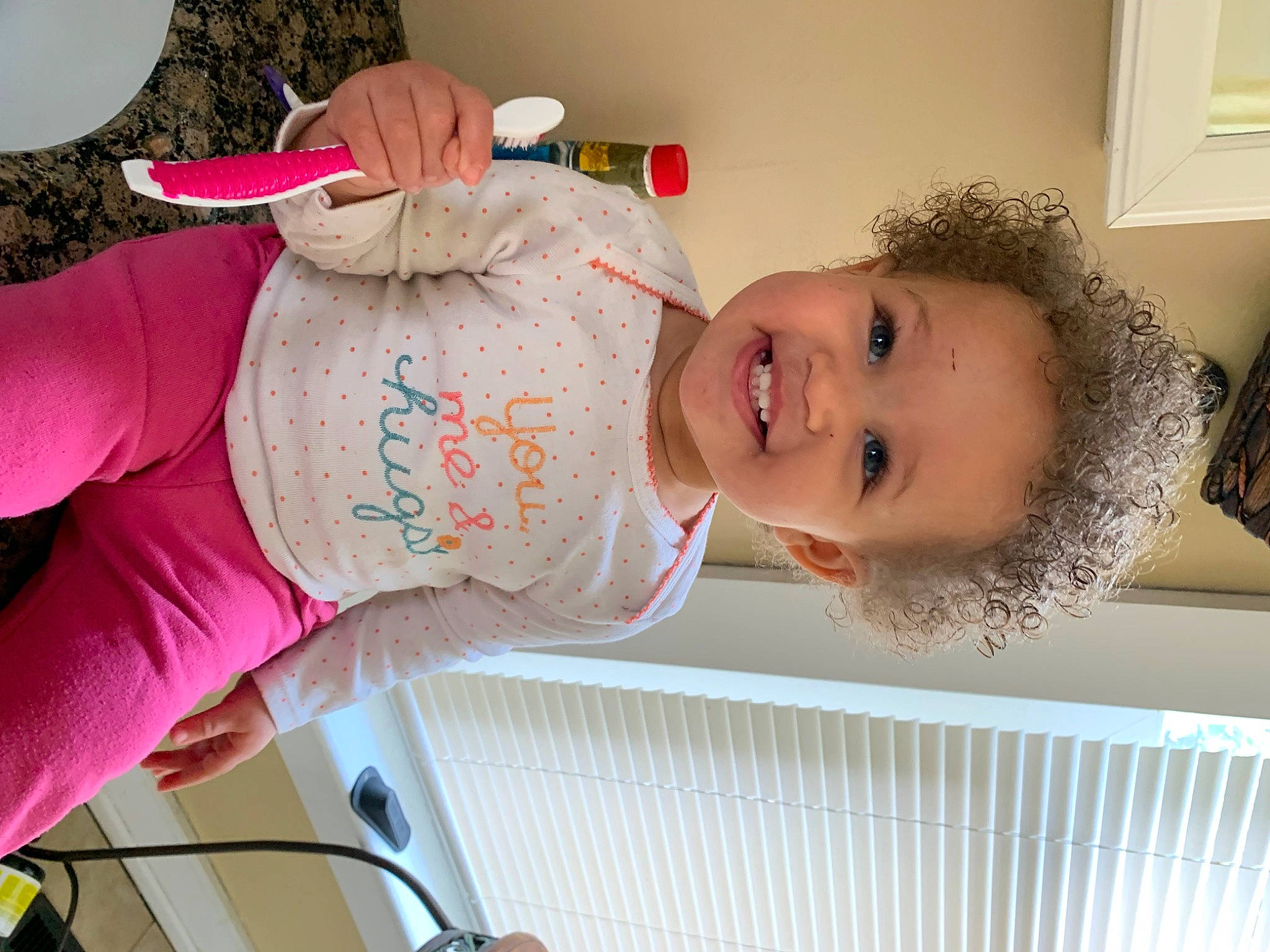 Sinajé joined the competition — help win amazing prizes! baby, baby_laughing, baby_products, baby_toddler_clothing, child, flooring, fun, happy, house, joy, magenta, mouth, person, picture_frame, pink, room, skin, smile, tire, toddler