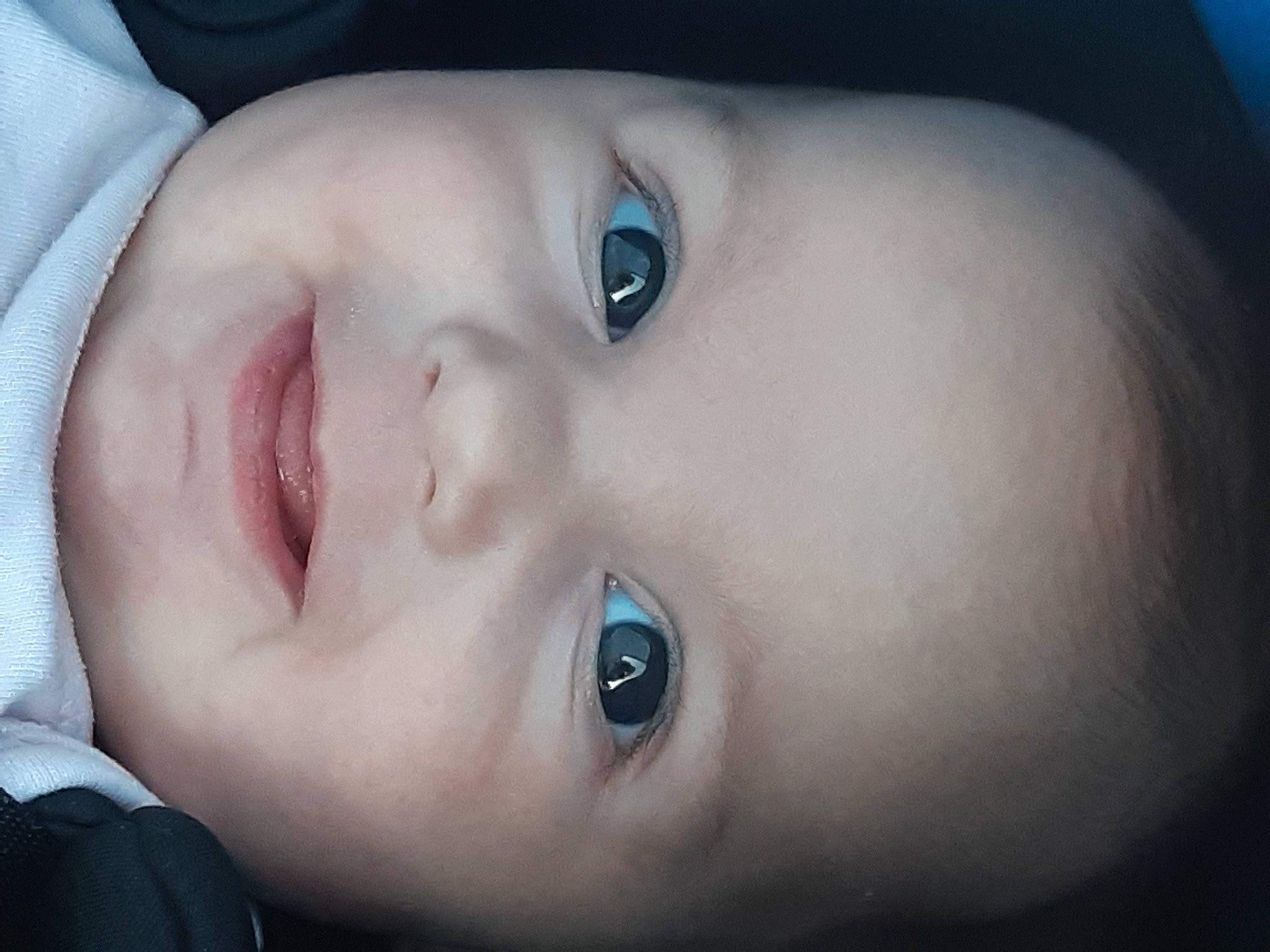 Jill a rejoint le concours — aidez-le/la à gagner de superbes lots ! baby, cheek, chin, cool, ear, eyebrow, eyelash, facial_expression, flash_photography, forehead, human_body, iris, lip, mammal, mouth, neck, nose, person, skin, toddler