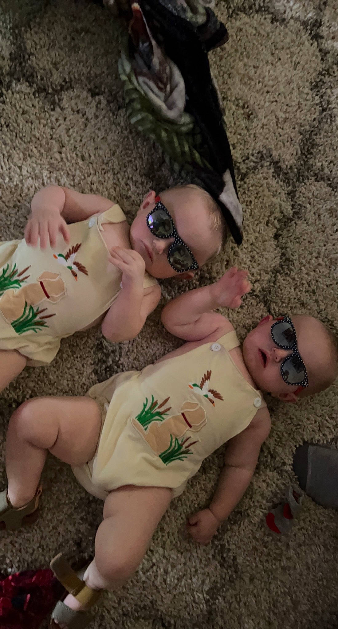 Hunter joined the competition — help win amazing prizes! cool, eyewear, finger, glasses, goggles, grass, hat, head, human, human_body, interaction, leg, mouth, muscle, organ, person, skin, sunglasses, thigh, trunk