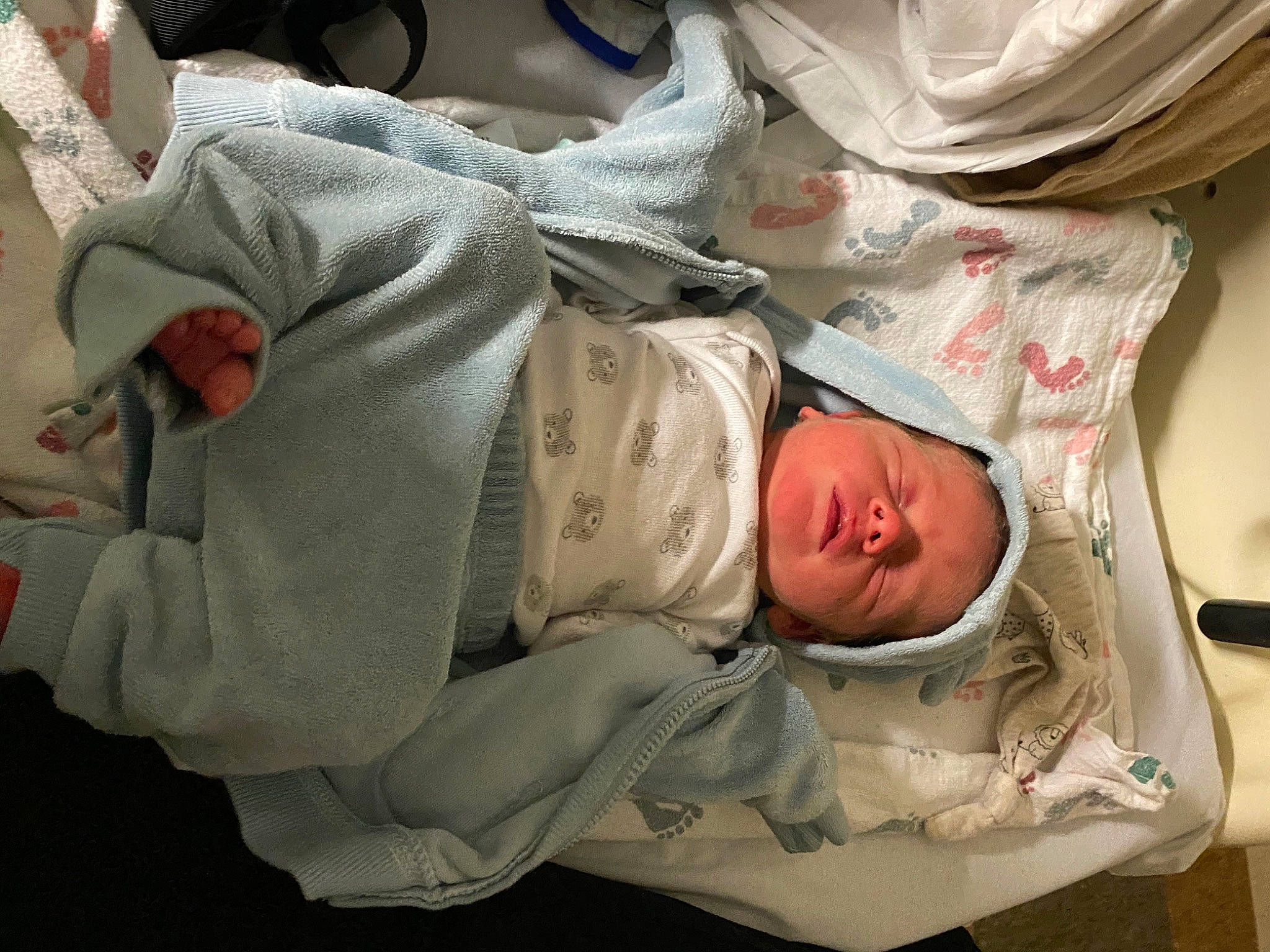 Elijah is registered to the contest to win money with this photo: baby, baby_products, baby_safety, baby_sleeping, baby_toddler_clothing, child, comfort, linens, nap, person, product, sleep, sleeve, toddler, tree