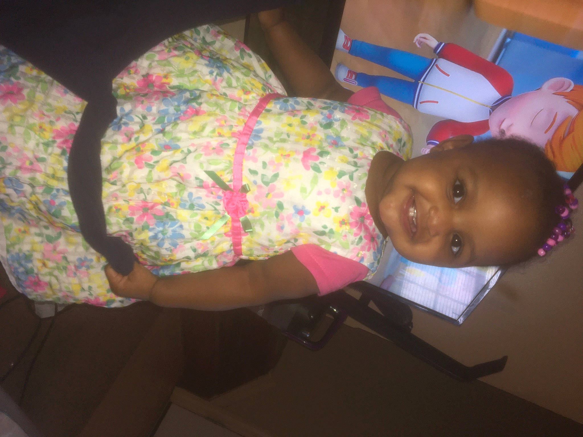 Ka'Liyah joined the competition — help win amazing prizes! adaptation, baby, cheek, child, fun, joy, person, skin, smile, toddler, trunk