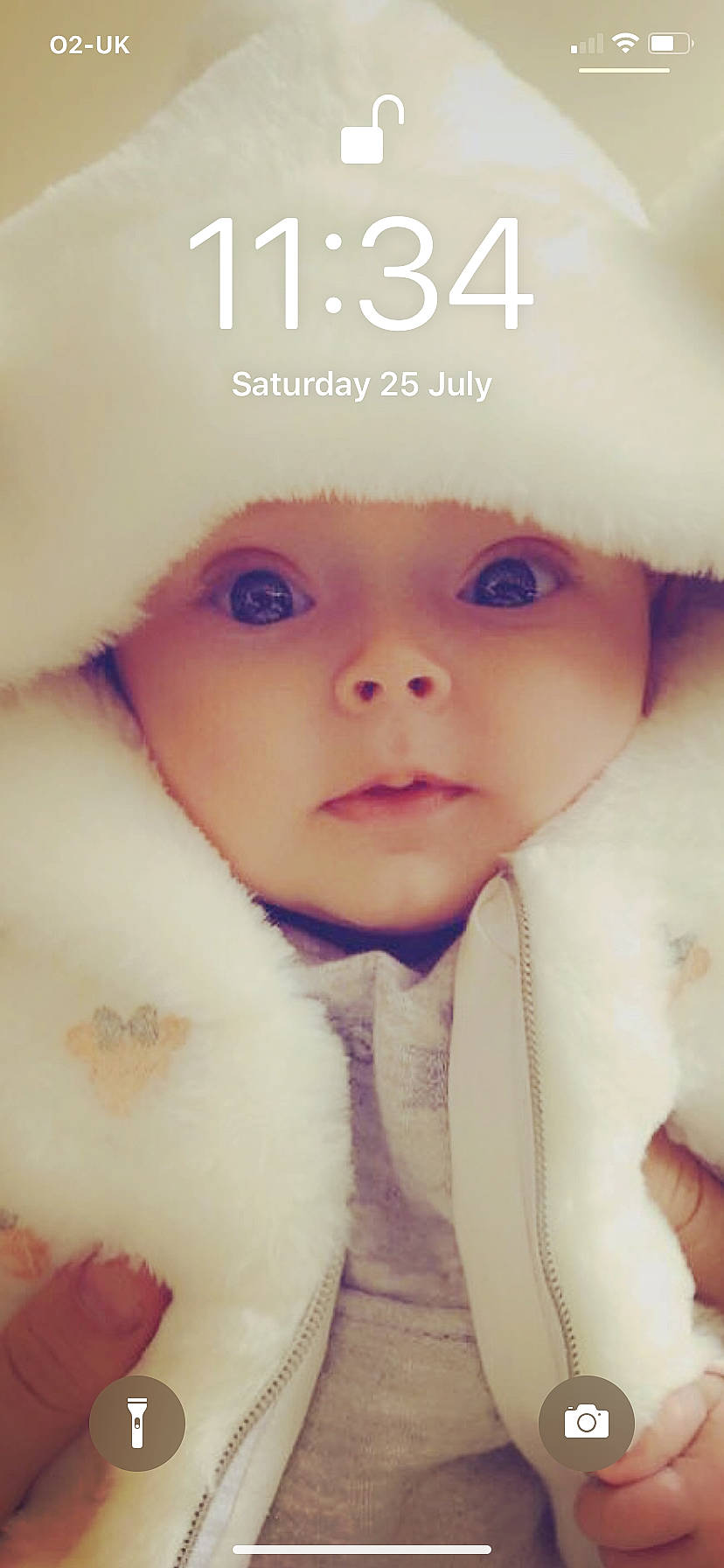 Layla Mae joined the competition — help win amazing prizes! baby, cheek, child, forehead, fur, headwear, lip, nose, person, photo_caption, skin, smile, toddler