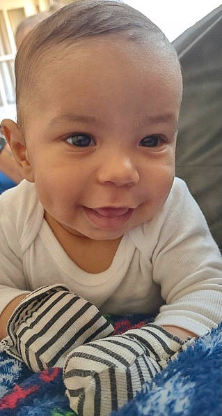 Zymir joined the competition — help win amazing prizes! baby, baby_toddler_clothing, beauty, cheek, child, comfort, fun, happy, iris, lip, mammal, mouth, nose, person, product, skin, sleeve, smile, toddler, tummy_time