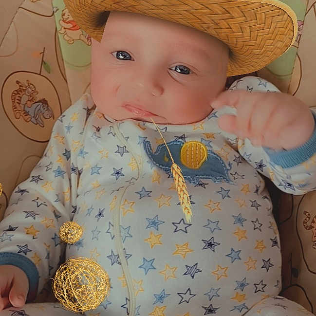 Jkoby joined the competition — help win amazing prizes! baby, baby_toddler_clothing, beauty, child, cowboy_hat, dress, eye, face, fashion_accessory, hat, head, human_body, linens, outerwear, pattern, skin, sleeve, sun_hat, toddler, yellow