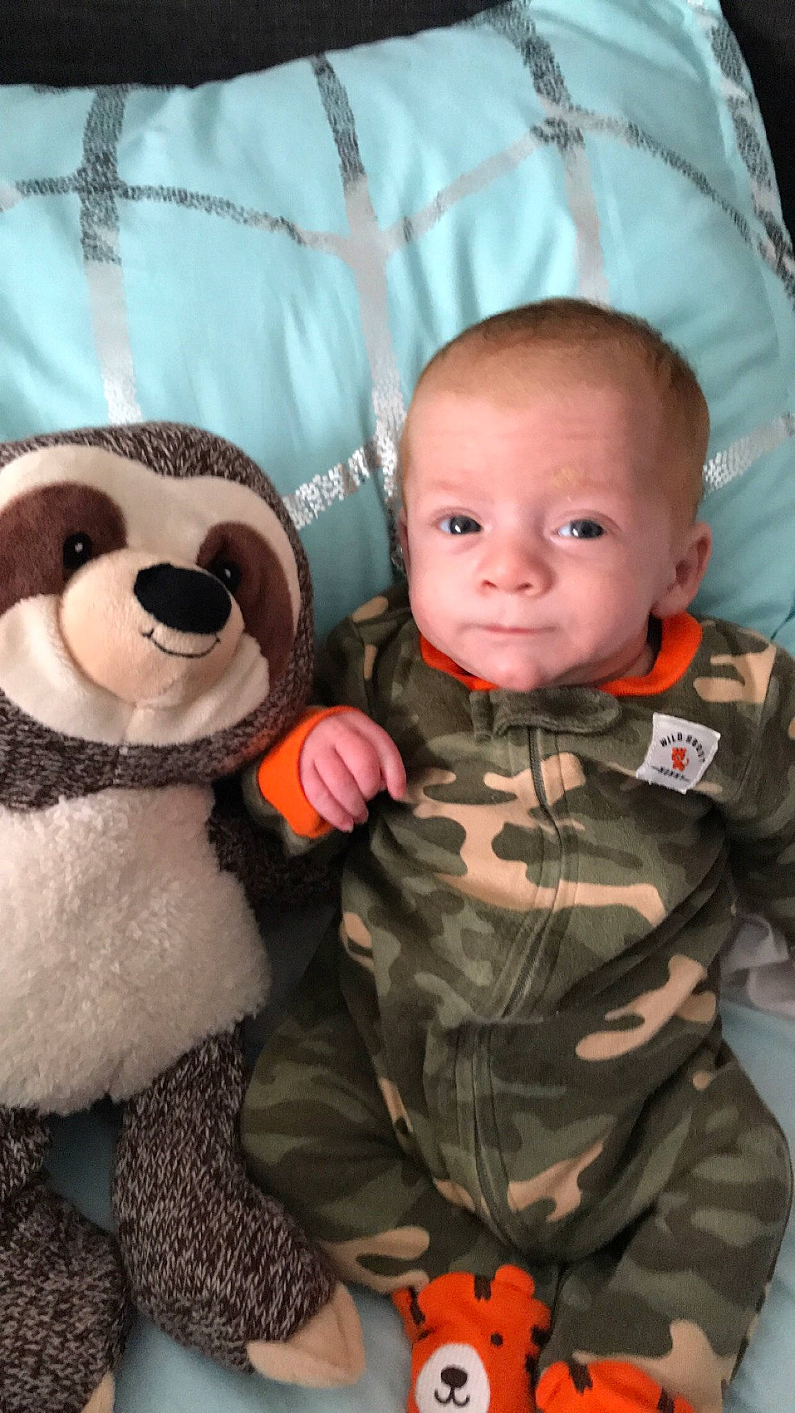 Brendon joined the competition — help win amazing prizes! baby, baby_products, cheek, child, person, product, stuffed_toy, teddy_bear, toddler, toy