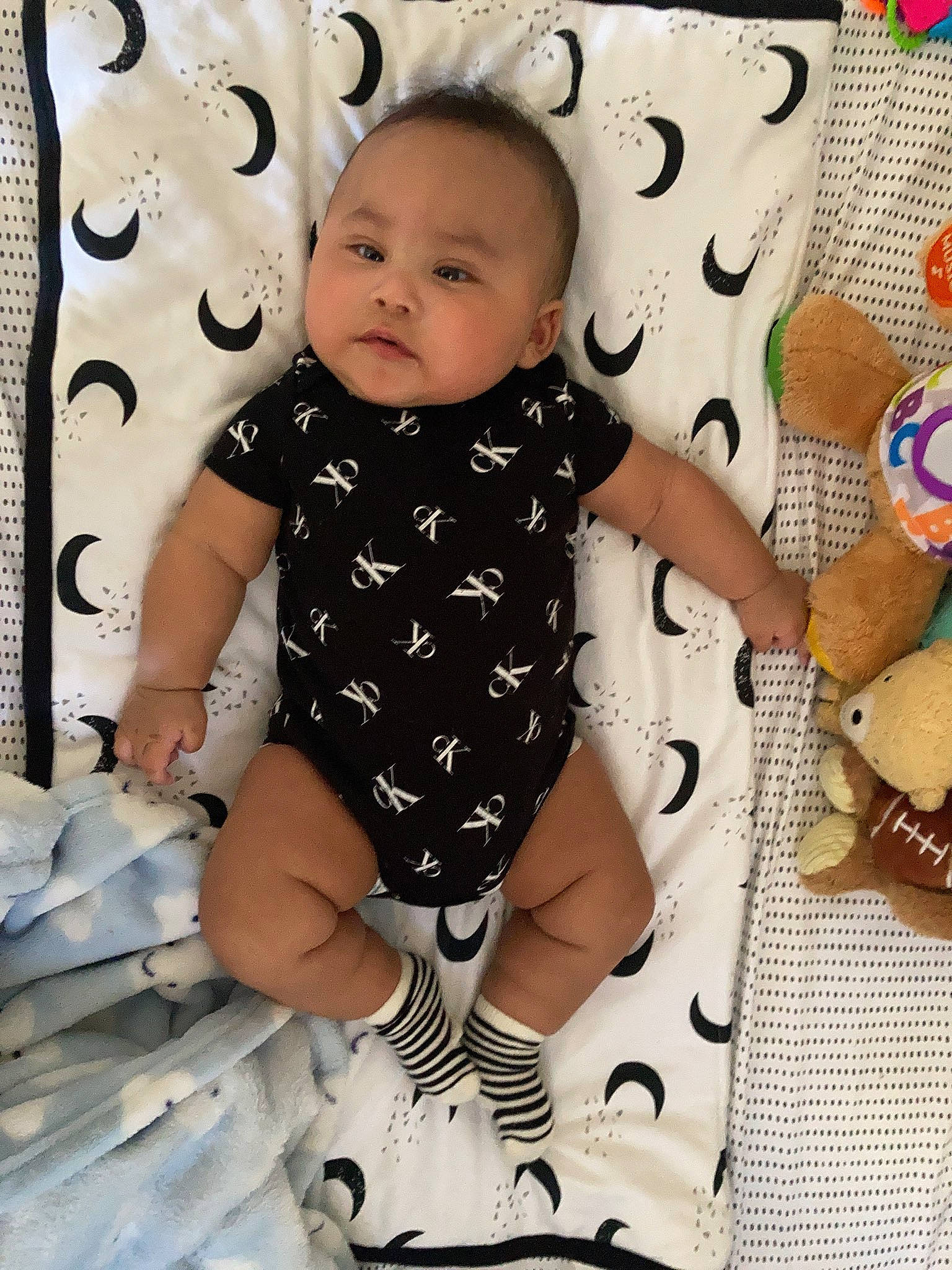 Legend joined the competition — help win amazing prizes! baby, baby_products, baby_toddler_clothing, cheek, child, collar, comfort, happy, head, human_leg, linens, pattern, person, pink, polka_dot, sitting, sleeve, sock, thigh, toddler