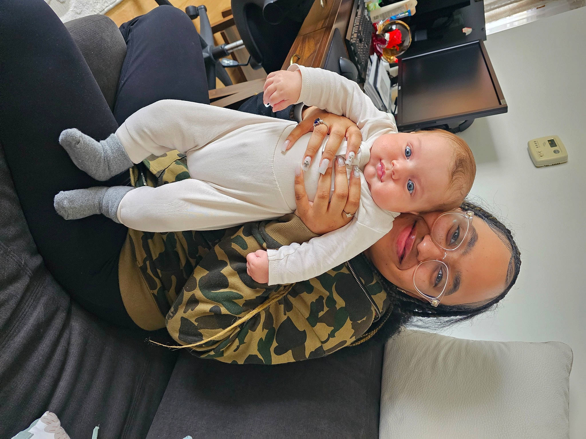 Adonis joined the competition — help win amazing prizes! baby, chair, child, comfort, elbow, eyewear, fun, hat, human_leg, joy, person, sitting, smile, thigh, toddler, wrist