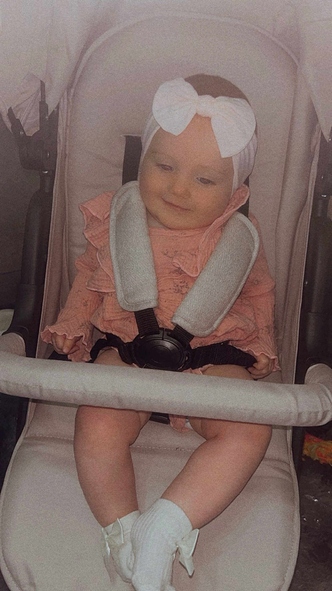 Isabel-Rae is registered to the contest to win money with this photo: accessories, baby, bed, clothing, costume, cushion, face, footwear, furniture, glove, hat, head, homedecor, hosiery, person, photography, portrait, shoe, sock, sunglasses