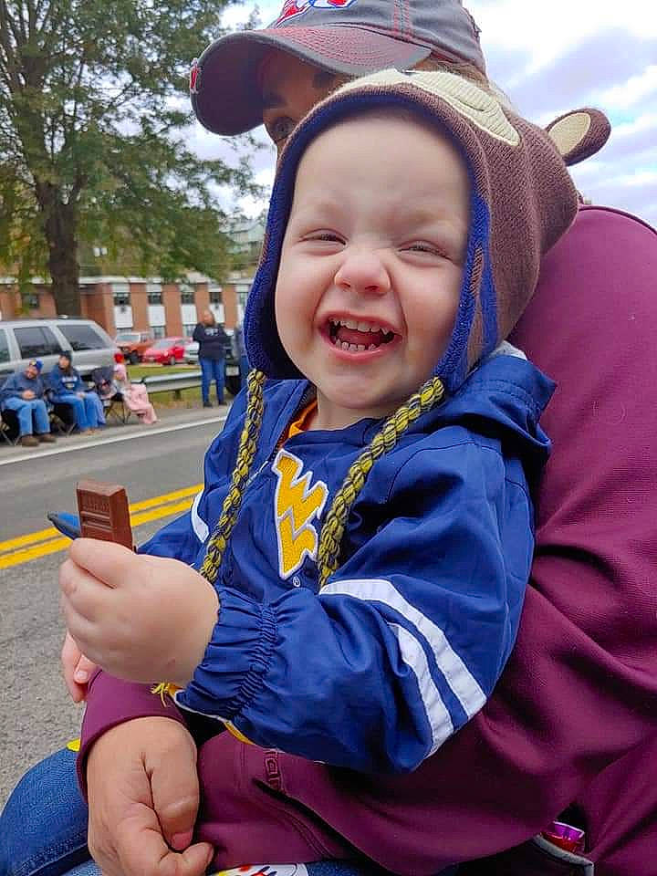 Brantley is registered to the contest to win money with this photo: child, facial_expression, fun, happy, joy, laugh, person, smile, toddler