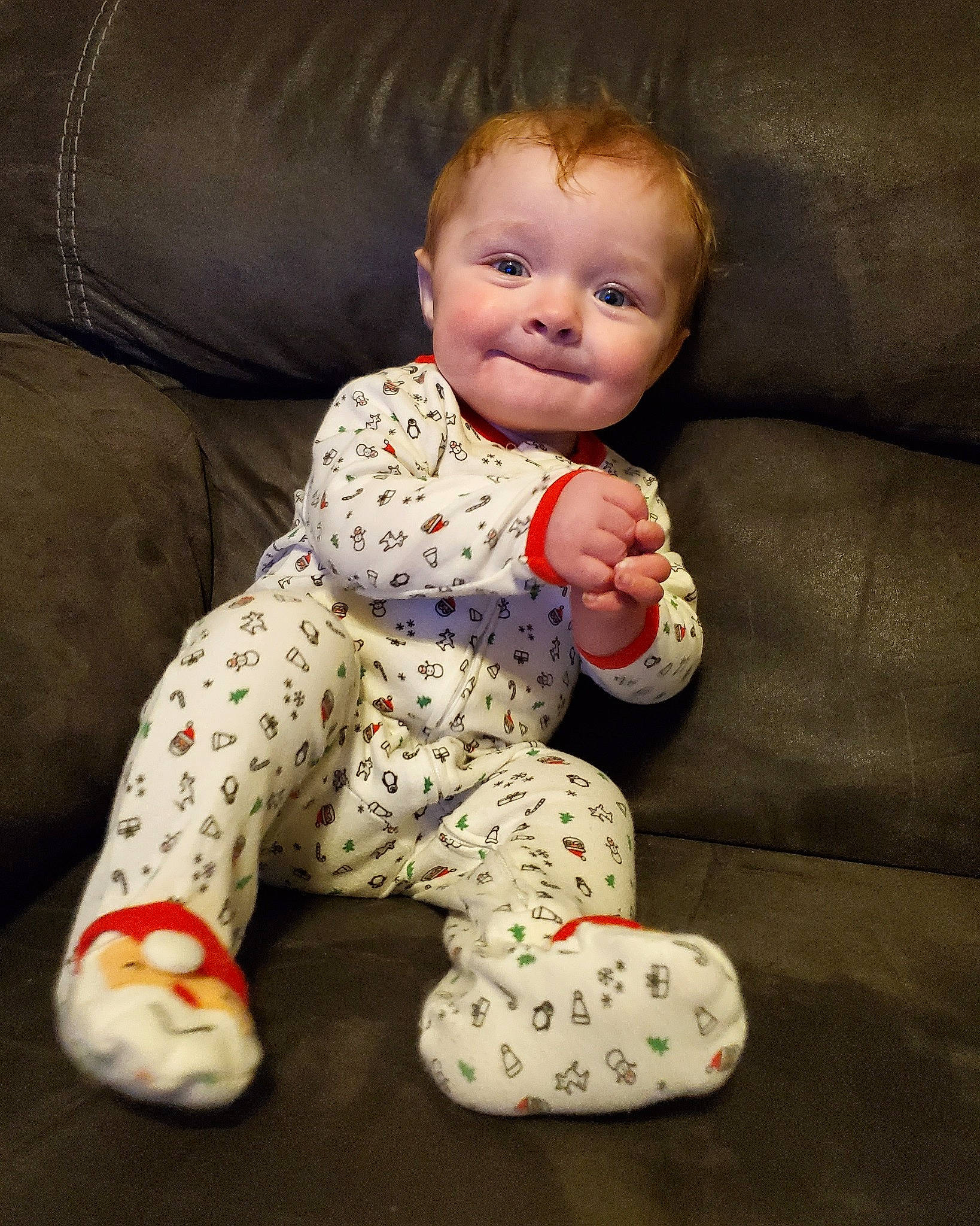 Kylar is registered to the contest to win money with this photo: baby, cheek, child, joy, person, sitting, toddler