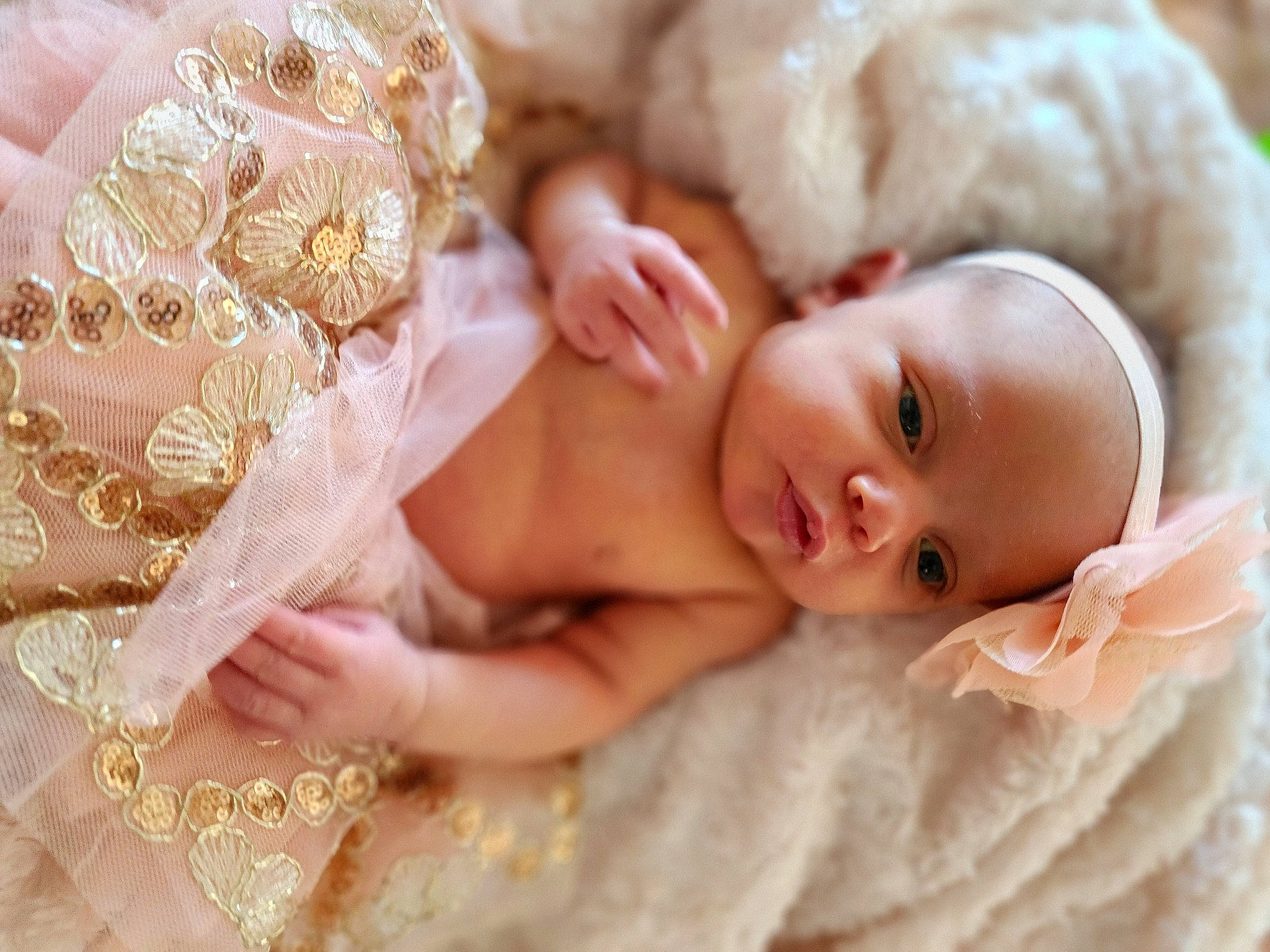 Eliyanah Mae is registered to the contest to win money with this photo: baby, baby_sleeping, baby_toddler_clothing, child, comfort, event, eyelash, fashion_accessory, gesture, hair_accessory, happy, headpiece, jewellery, linens, nail, peach, person, pink, skin, textile