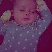 Adalynn is registered to the contest to win money with this photo: baby, child, comfort, cozy, cushion, cute, face, indoor, infant, mittens, onesie, peaceful, polka_dot, portrait, relaxation, rest, seat, sleep, sleeping, young_child