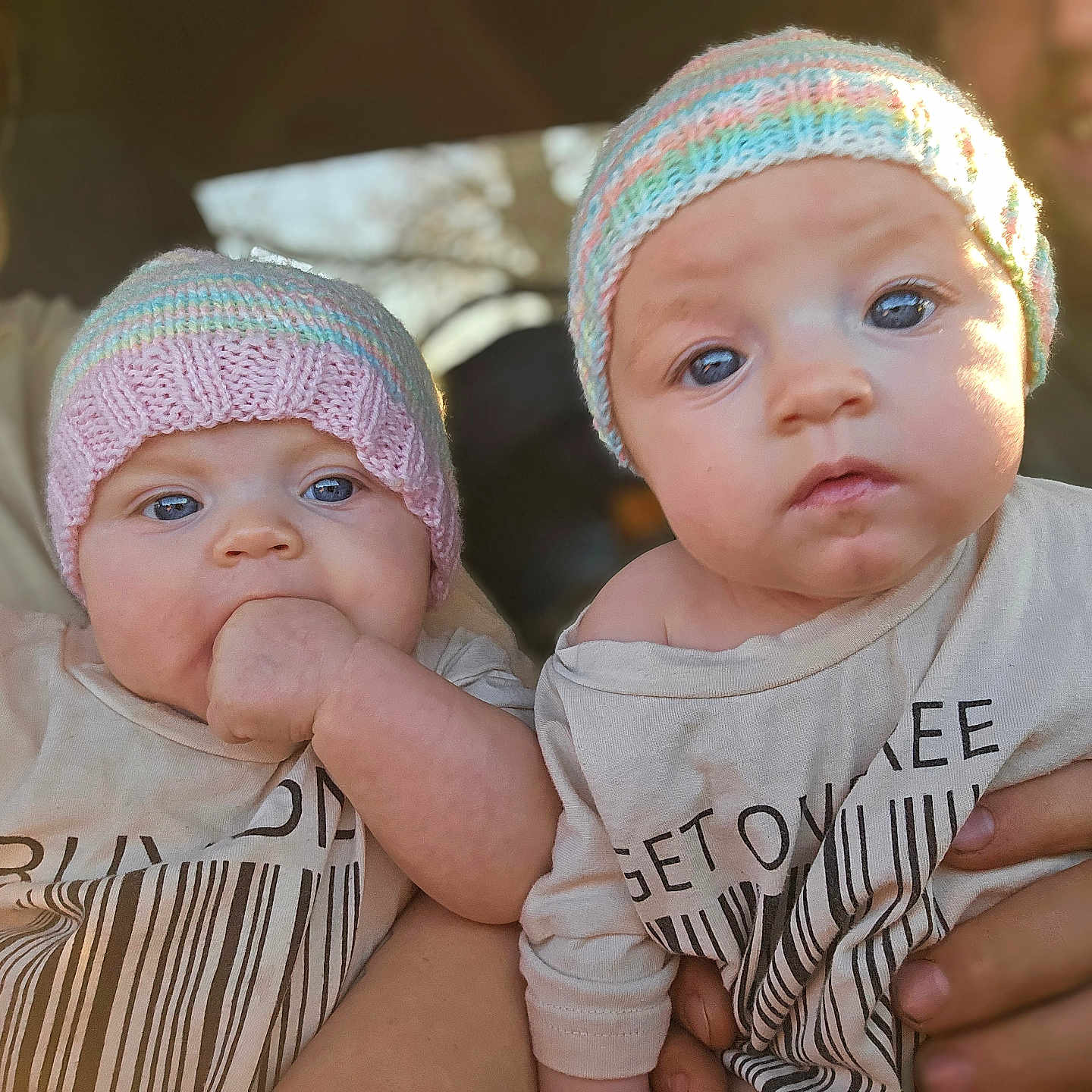 Livi And Opie is registered to the contest to win money with this photo: baby, beanie, bodypart, bonnet, cap, clothing, face, finger, hand, happy, hat, head, knitwear, newborn, people, person, photography, portrait, smile, sweater
