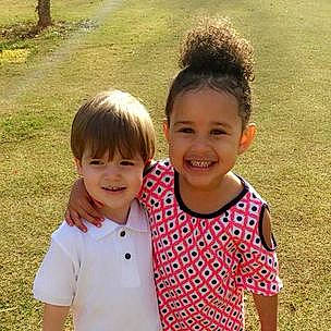 My'Leah joined the competition — help win amazing prizes! baby_toddler_clothing, child, face, fun, gesture, grass, hairstyle, happy, iris, joy, leisure, mammal, neck, people_in_nature, person, skin, sleeve, smile, t_shirt, toddler