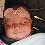 Jade Royal joined the competition — help win amazing prizes! baby, sleeping, headband, bow, blanket, infant, face, peaceful, closeup, child, soft, cute, cozy, resting, apparel, indoors, portrait, newborn, smiling, comfort