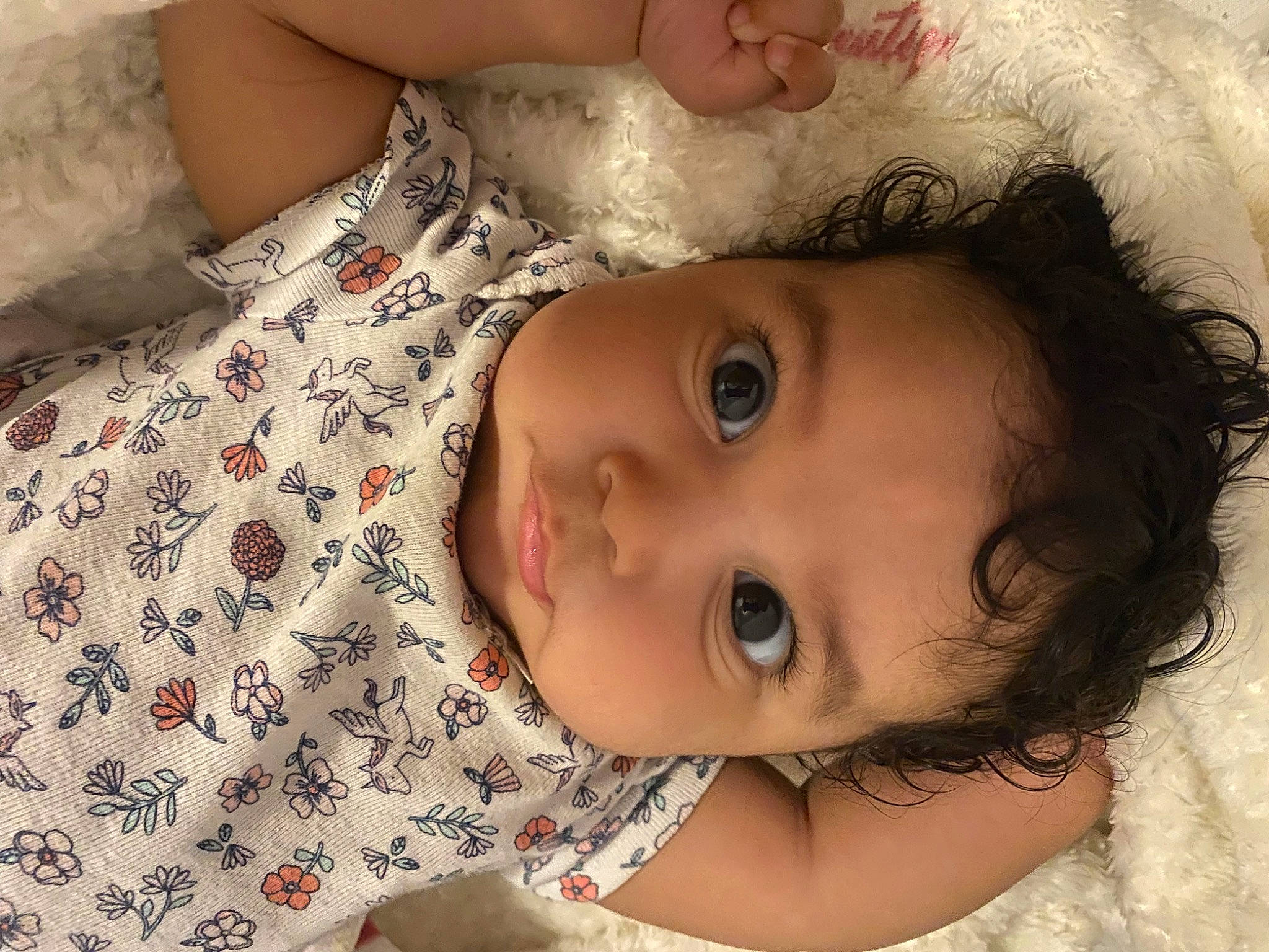 Nevaeh joined the competition — help win amazing prizes! cheek, chin, eye, eyebrow, eyelash, face, happy, human_body, iris, lip, mammal, mouth, neck, nose, organ, person, plant, skin, smile, textile