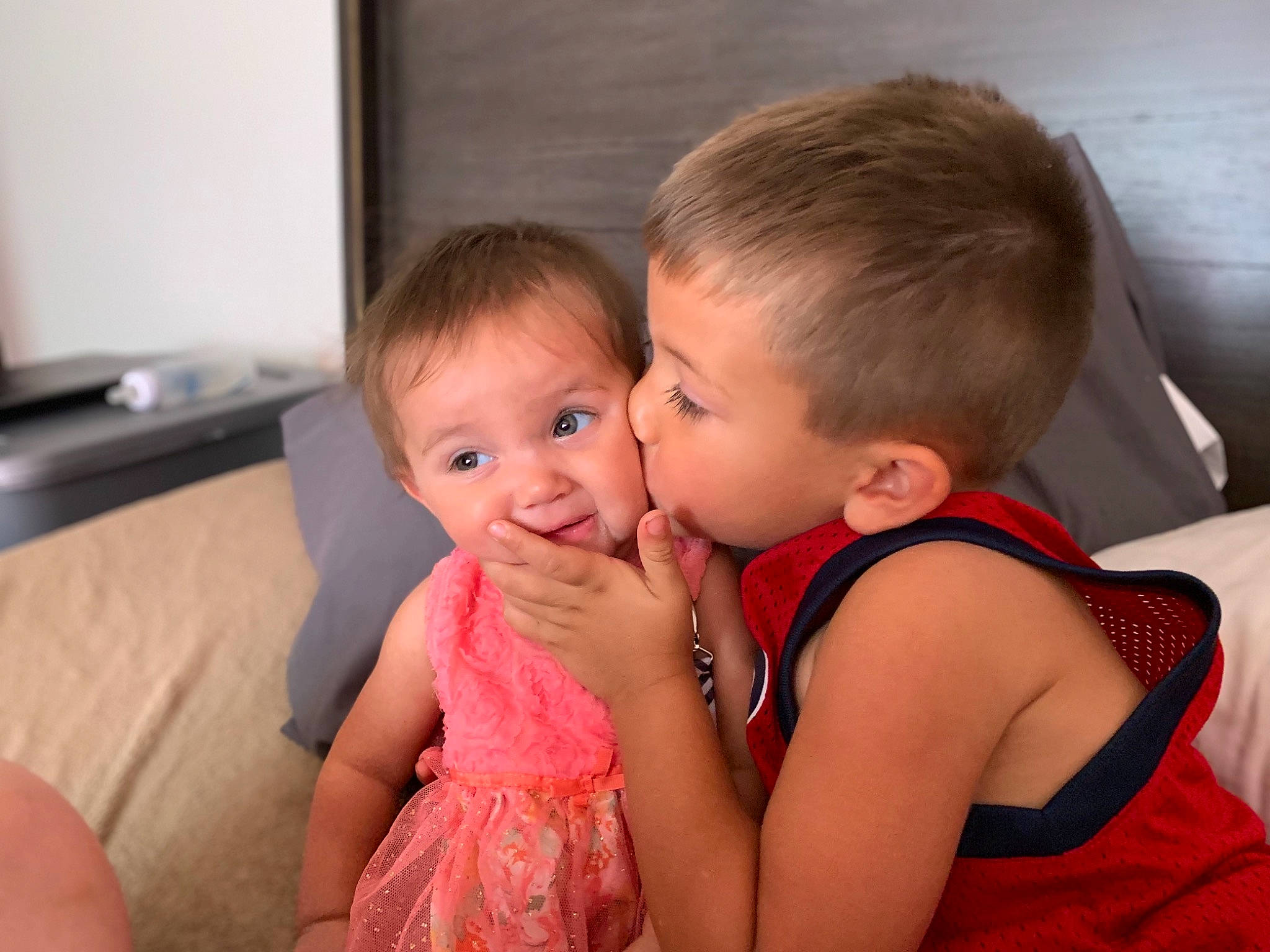 Aubrielle joined the competition — help win amazing prizes! baby, cheek, child, ear, eye, face, finger, fun, happy, head, interaction, iris, love, mother, mouth, neck, nose, person, skin, thumb