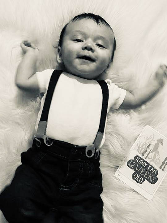 Bryce joined the competition — help win amazing prizes! arm, baby, black_and_white, child, facial_expression, gesture, happy, monochrome, monochrome_photography, person, photography, play, smile, stock_photography, style, toddler