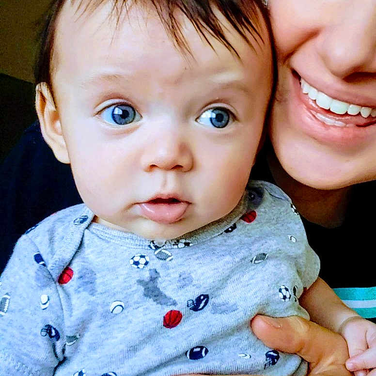 Bryce joined the competition — help win amazing prizes! baby, cheek, child, eye, face, happy, lip, mother, nose, person, skin, smile, toddler