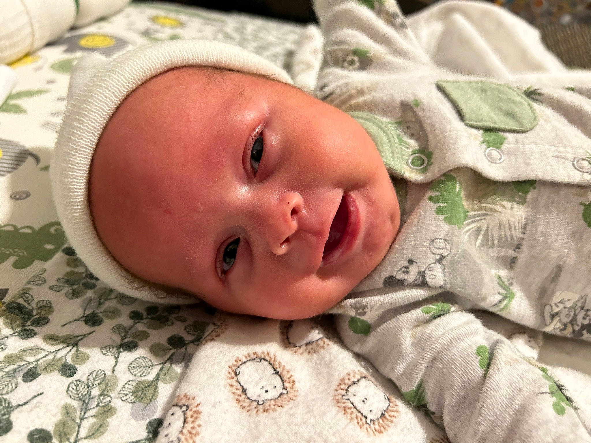 Johnny joined the competition — help win amazing prizes! baby, baby_toddler_clothing, cheek, chin, comfort, eye, eyebrow, grass, happy, head, human_body, iris, lip, mouth, nose, person, skin, sleeve, smile, textile