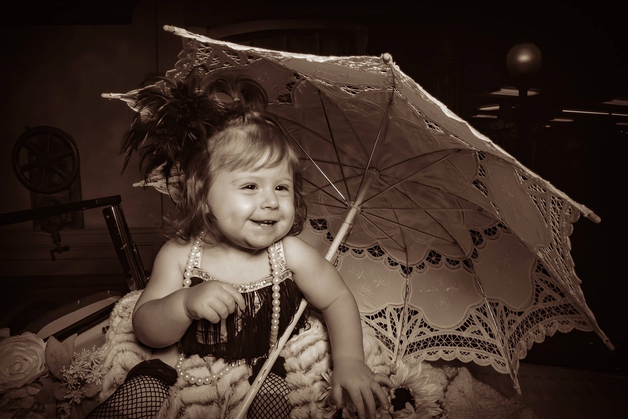 Brooklynn is registered to the contest to win money with this photo: art, black, black_and_white, darkness, eye, face, flash_photography, fun, grass, happy, iris, joy, monochrome, monochrome_photography, people_in_nature, person, smile, style, tints_and_shades, toddler