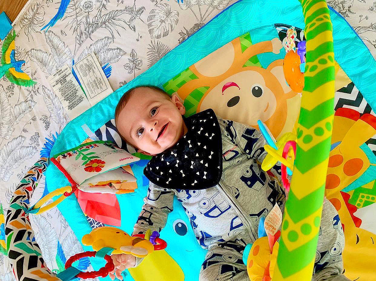 Henley joined the competition — help win amazing prizes! baby, baby_products, child, fun, happy, leisure, pattern, person, photography, play, product, room, textile, toddler