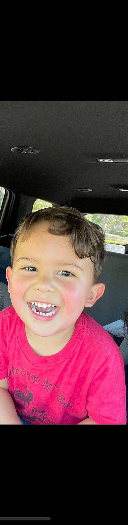 Ezra Acedo is registered to the contest to win money with this photo: cheek, chin, ear, eyebrow, eyelash, facial_expression, forehead, hairstyle, happy, iris, jaw, joy, lip, mouth, neck, nose, person, skin, smile, toddler