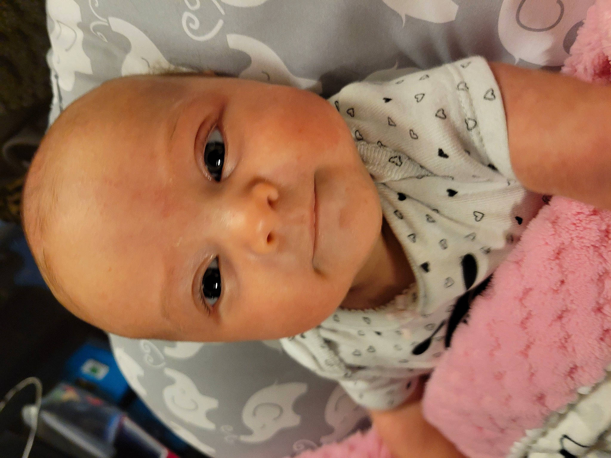 Eliana is registered to the contest to win money with this photo: baby, baby_products, baby_toddler_clothing, cheek, child, comfort, eye, eyelash, happy, iris, lip, mouth, nose, pattern, person, room, skin, sleeve, smile, toddler