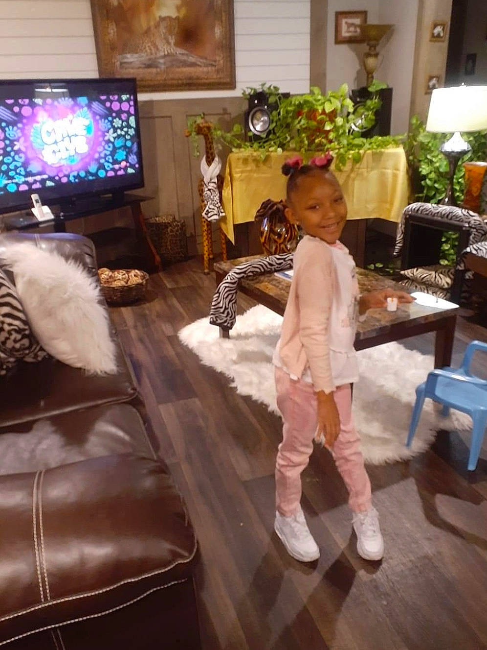 Aleena joined the competition — help win amazing prizes! child, furniture, joy, media, person, room, television