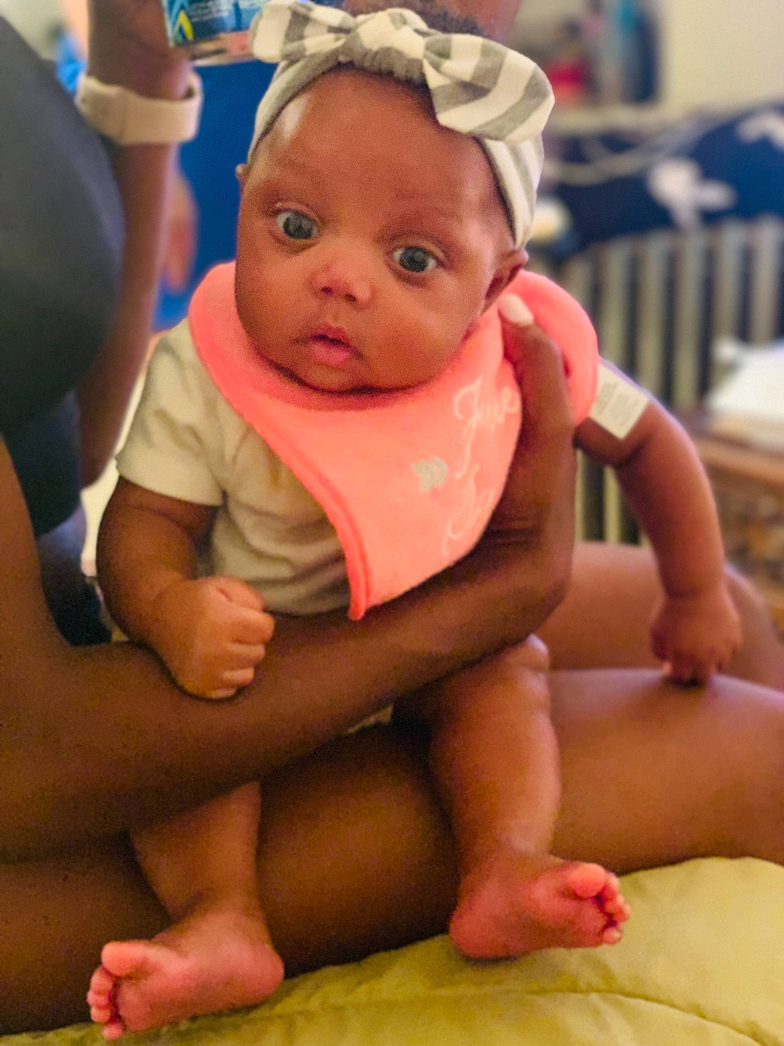 Aaleah joined the competition — help win amazing prizes! baby, cheek, child, leg, neck, person, toddler