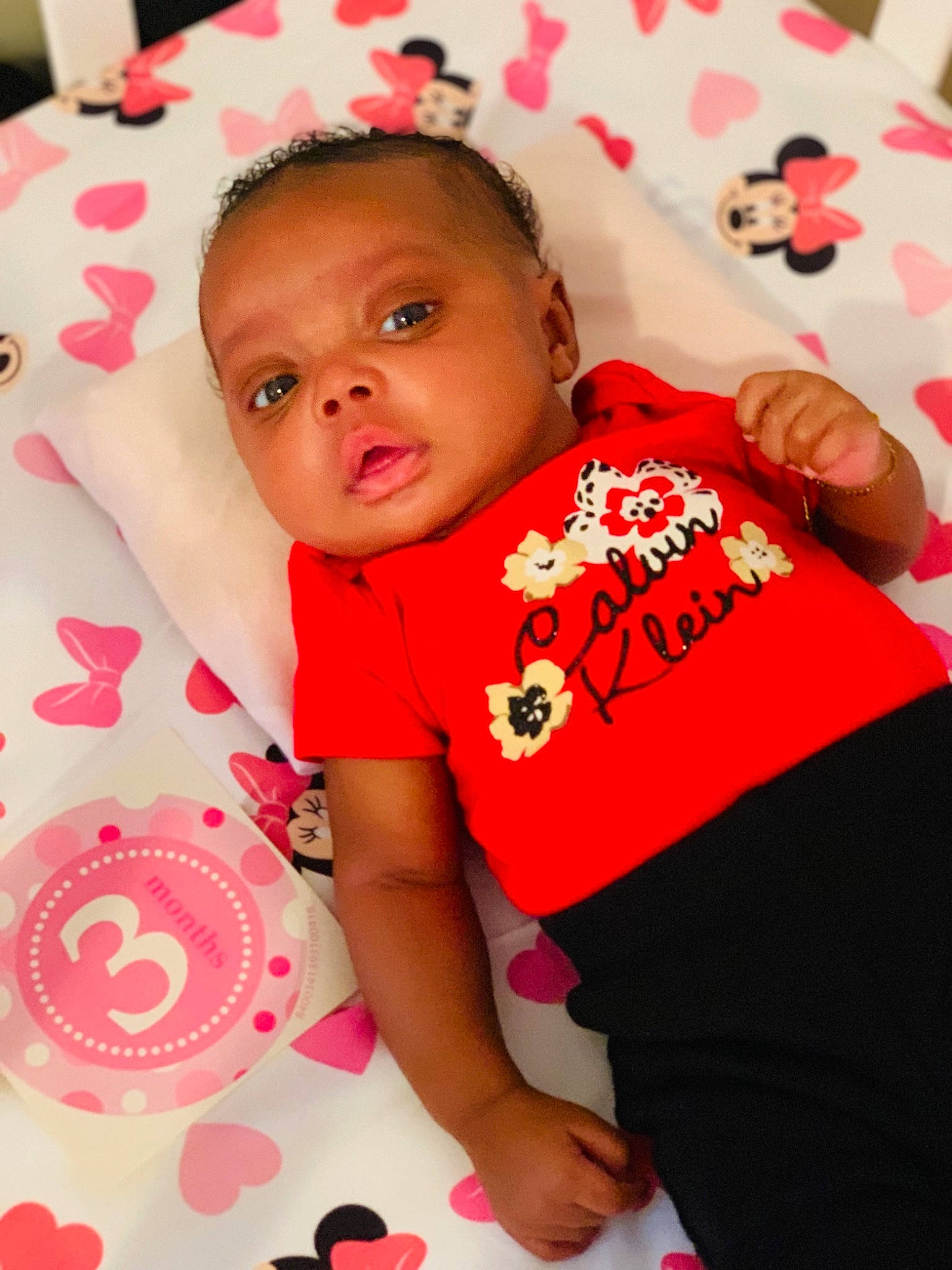 Aaleah joined the competition — help win amazing prizes! baby, baby_products, baby_toddler_clothing, cheek, child, lip, magenta, person, pink, play, product, red, skin, textile, toddler