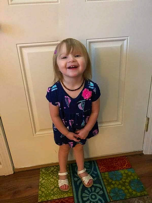 Hadleigh is registered to the contest to win money with this photo: baby_toddler_clothing, door, dress, electric_blue, eye, flooring, fun, happy, joint, joy, knee, leg, person, shoe, shorts, sleeve, smile, standing, t_shirt, thigh