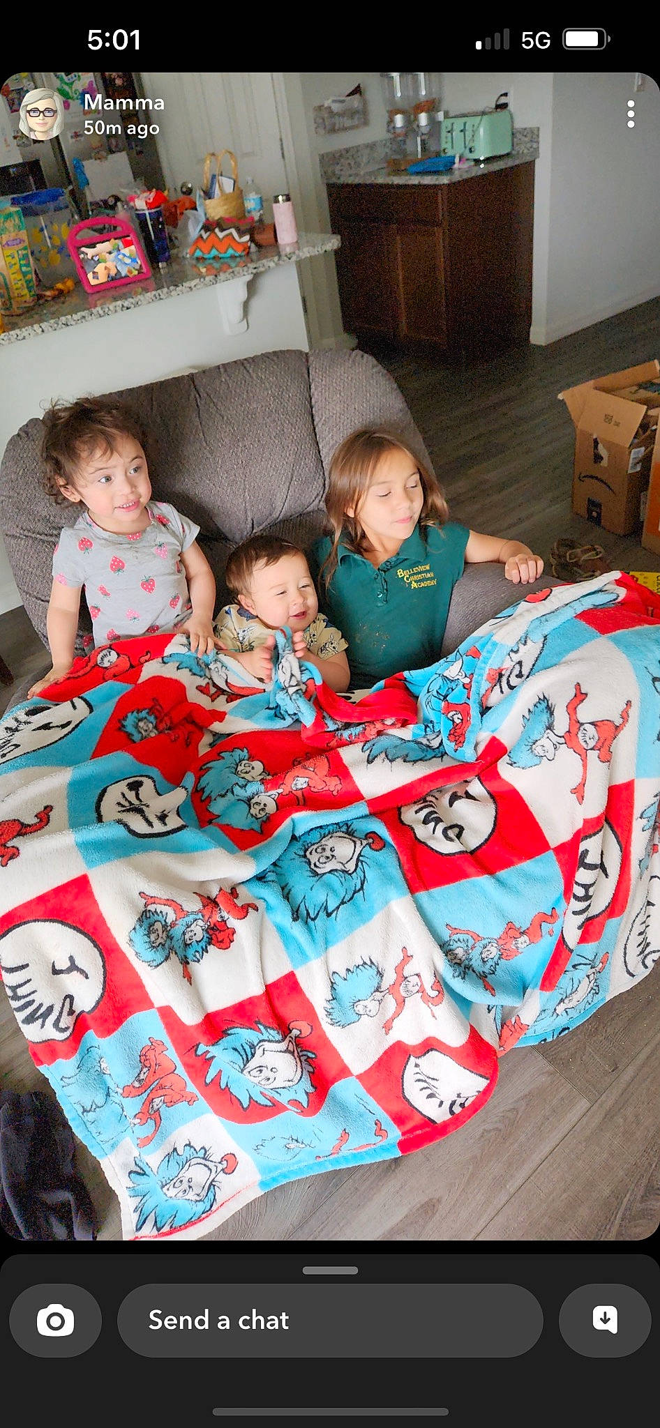 Jaylynn joined the competition — help win amazing prizes! beauty, bed_sheet, bedding, bedroom, child, comfort, couch, event, fun, happy, linens, pattern, person, pillow, play, product, red, room, t_shirt, textile