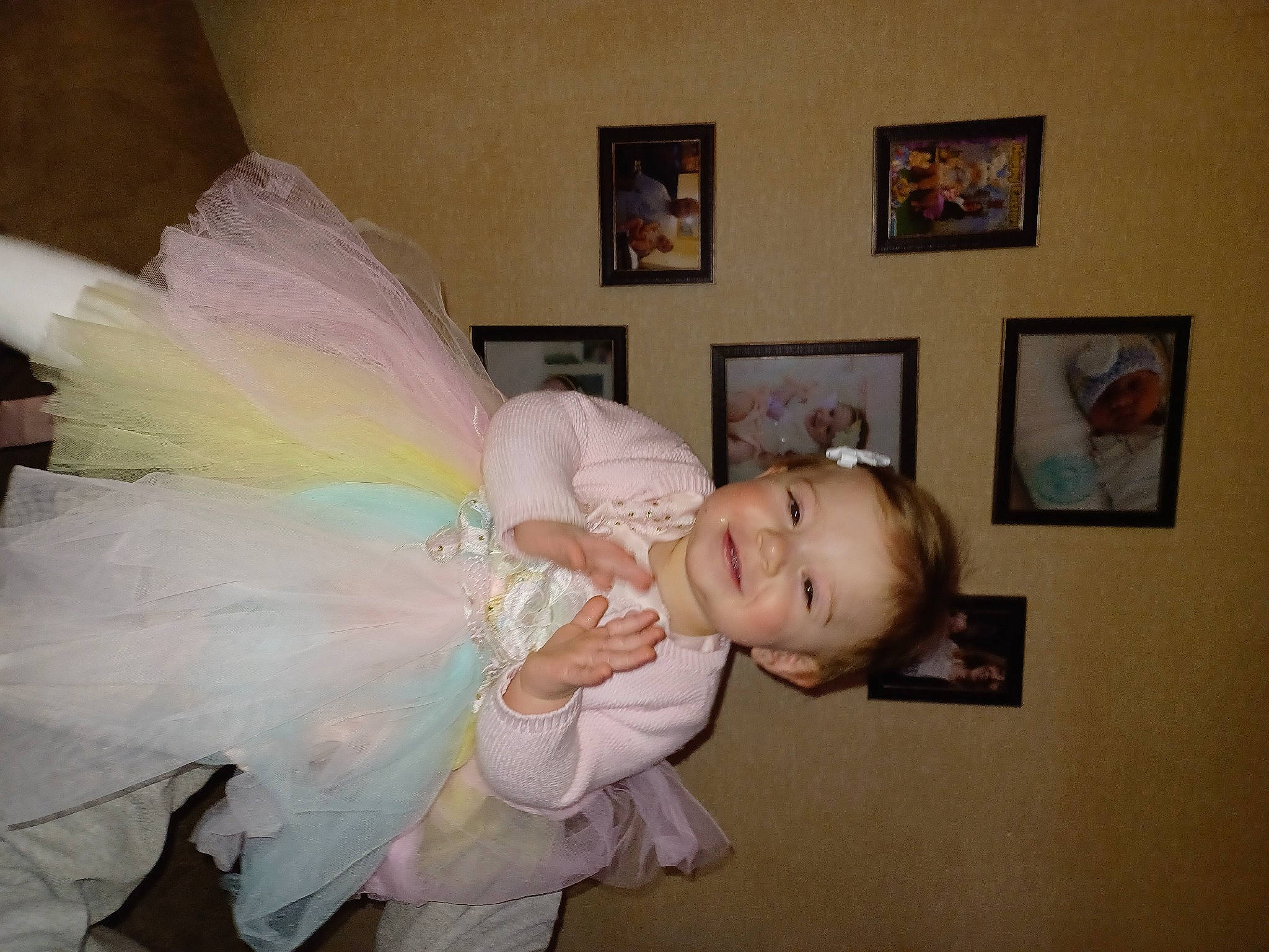 Natalie joined the competition — help win amazing prizes! angel, ballet_tutu, bridal_accessory, bridal_clothing, dress, event, fashion_accessory, feather, formal_wear, fun, gown, happy, headpiece, iris, joy, peach, person, picture_frame, room, shoulder