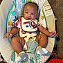 Javonte is registered to the contest to win money with this photo: baby, infant, child, spiderman_outfit, bib, baby_seat, leaf_pattern, socks, indoor, couch, cushion, smiling, happy, person, portrait, toddler, clothing, furniture, home, cute