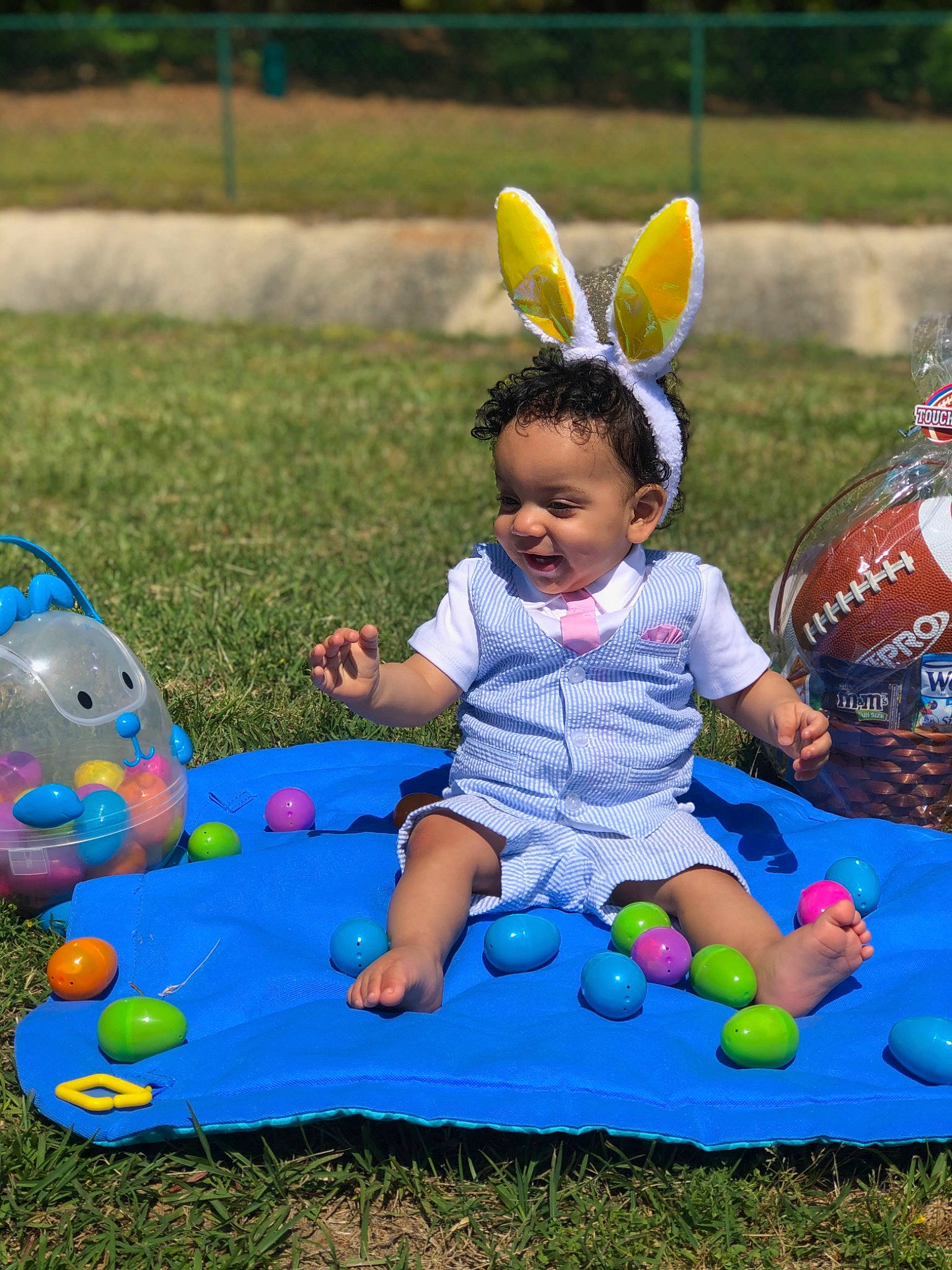 Zaccai joined the competition — help win amazing prizes! child, easter, easter_bunny, easter_egg, event, fun, games, grass, happy, holiday, leisure, person, play, recreation, summer, toddler