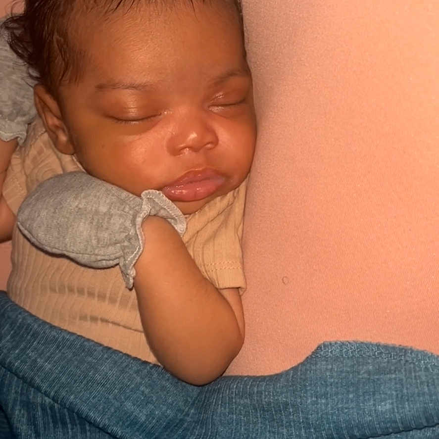 Nova joined the competition — help win amazing prizes! baby, blanket, bodypart, clothing, cushion, face, finger, glove, hand, happy, head, homedecor, jeans, newborn, pants, person, photography, portrait, sleeping, smile