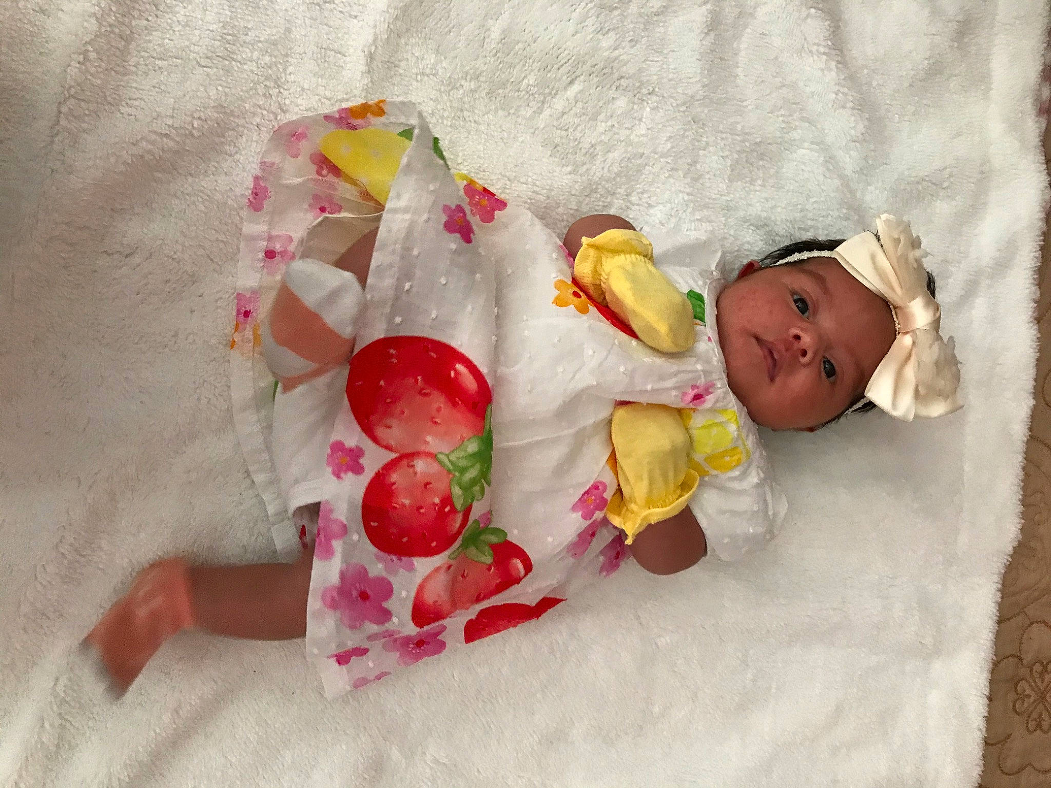 Ximena joined the competition — help win amazing prizes! baby, child, headwear, person, pink, textile, toddler