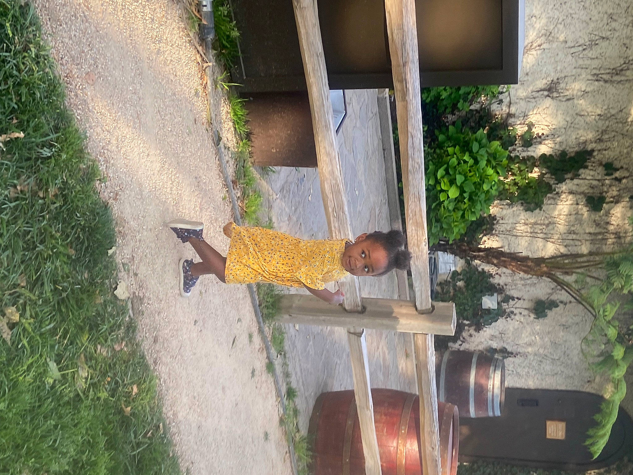 Ava joined the competition — help win amazing prizes! building, concrete, facade, grass, house, leisure, person, plant, road_surface, shadow, sidewalk, tints_and_shades, window, wood