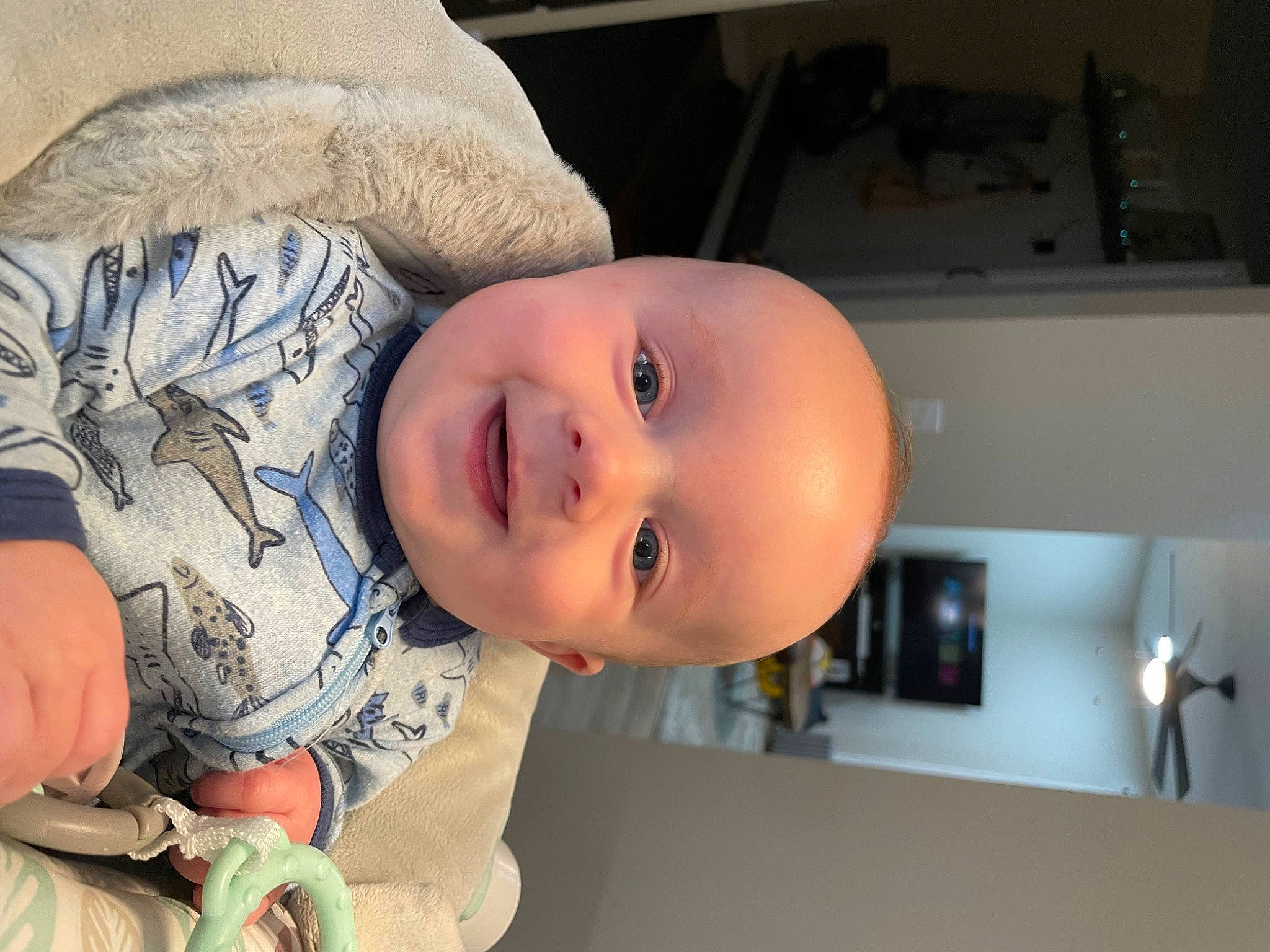 Clay joined the competition — help win amazing prizes! baby, baby_toddler_clothing, cheek, chin, eye, eyebrow, eyelash, face, facial_expression, finger, human_body, iris, jaw, lip, mouth, neck, nose, person, skin, sleeve