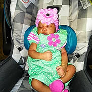 Ari'Yana joined the competition — help win amazing prizes! abdomen, arm, child, costume, fun, girl, headgear, infant, pink, product, textile, toddler