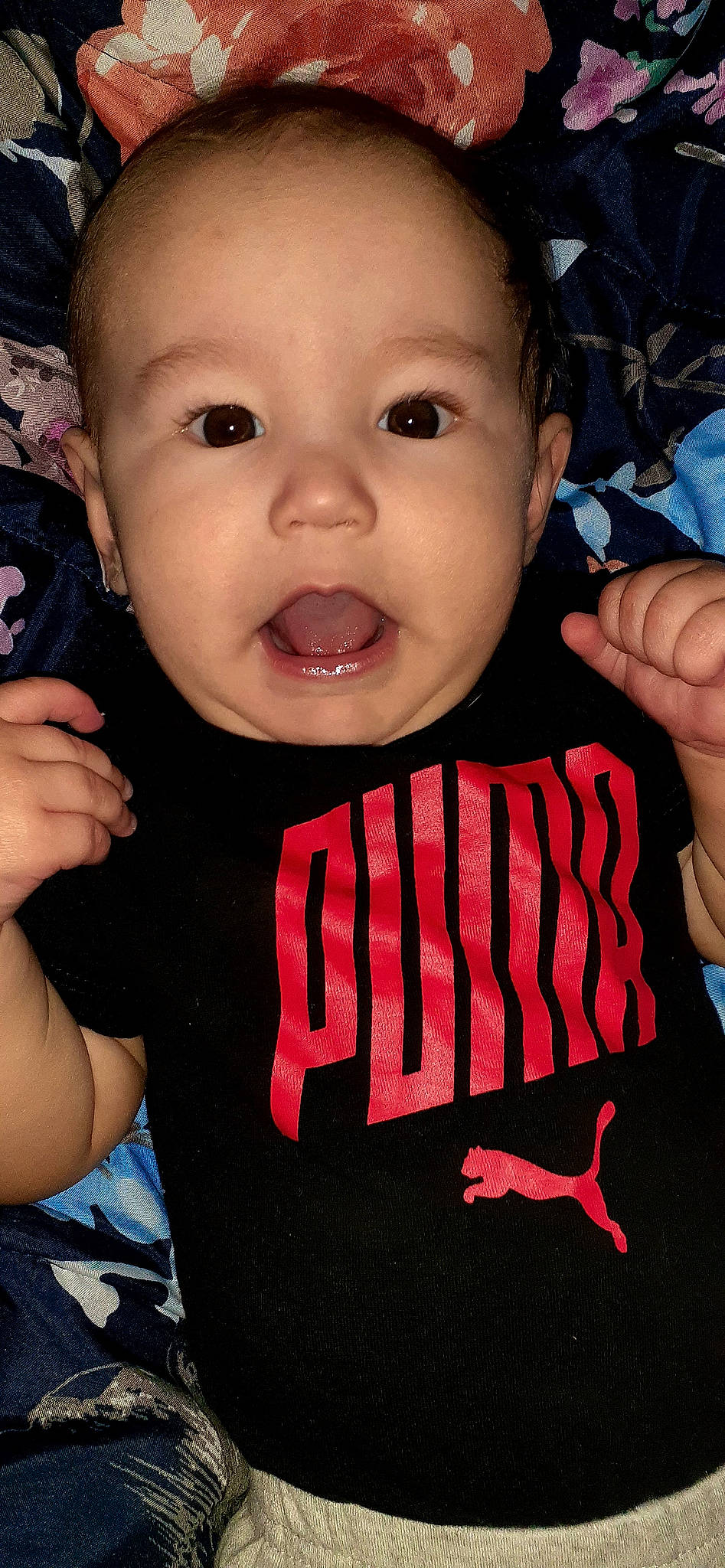 Elijah joined the competition — help win amazing prizes! baby, cheek, child, chin, cool, eye, face, facial_expression, finger, forehead, gesture, head, lip, mouth, nose, person, skin, smile, thumb, toddler