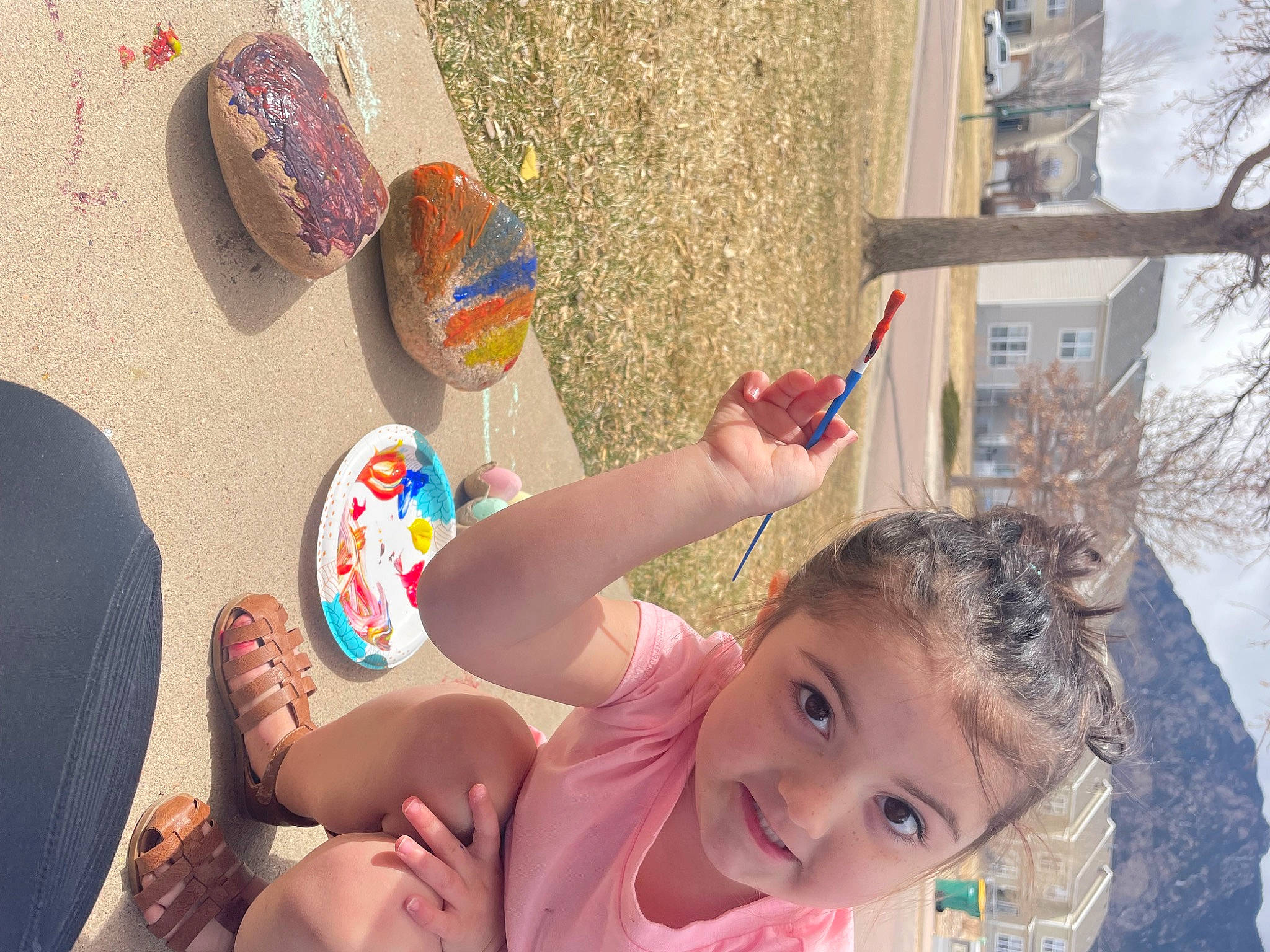 Allie joined the competition — help win amazing prizes! child, drum, finger, foot, fun, happy, hat, human, human_leg, leg, leisure, person, play, public_space, recreation, summer, thigh, toddler, tree, vacation