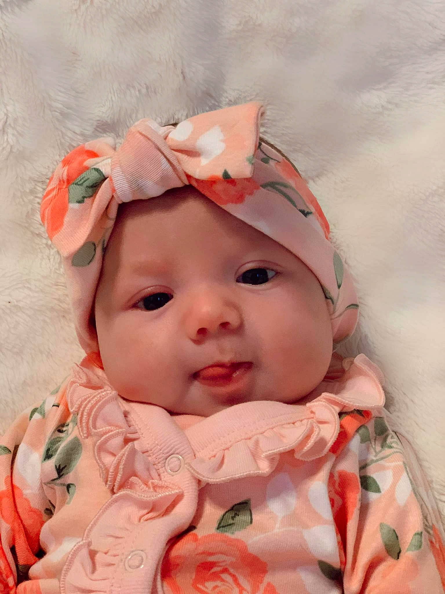 Madelynn is registered to the contest to win money with this photo: baby, baby_toddler_clothing, cap, cheek, eye, eyelash, face, fun, grass, happy, hat, head, headgear, headwear, human_body, iris, lip, mouth, nose, person